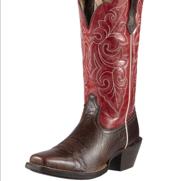 Ariat Shoes - Round Up Square Toe Western Boot